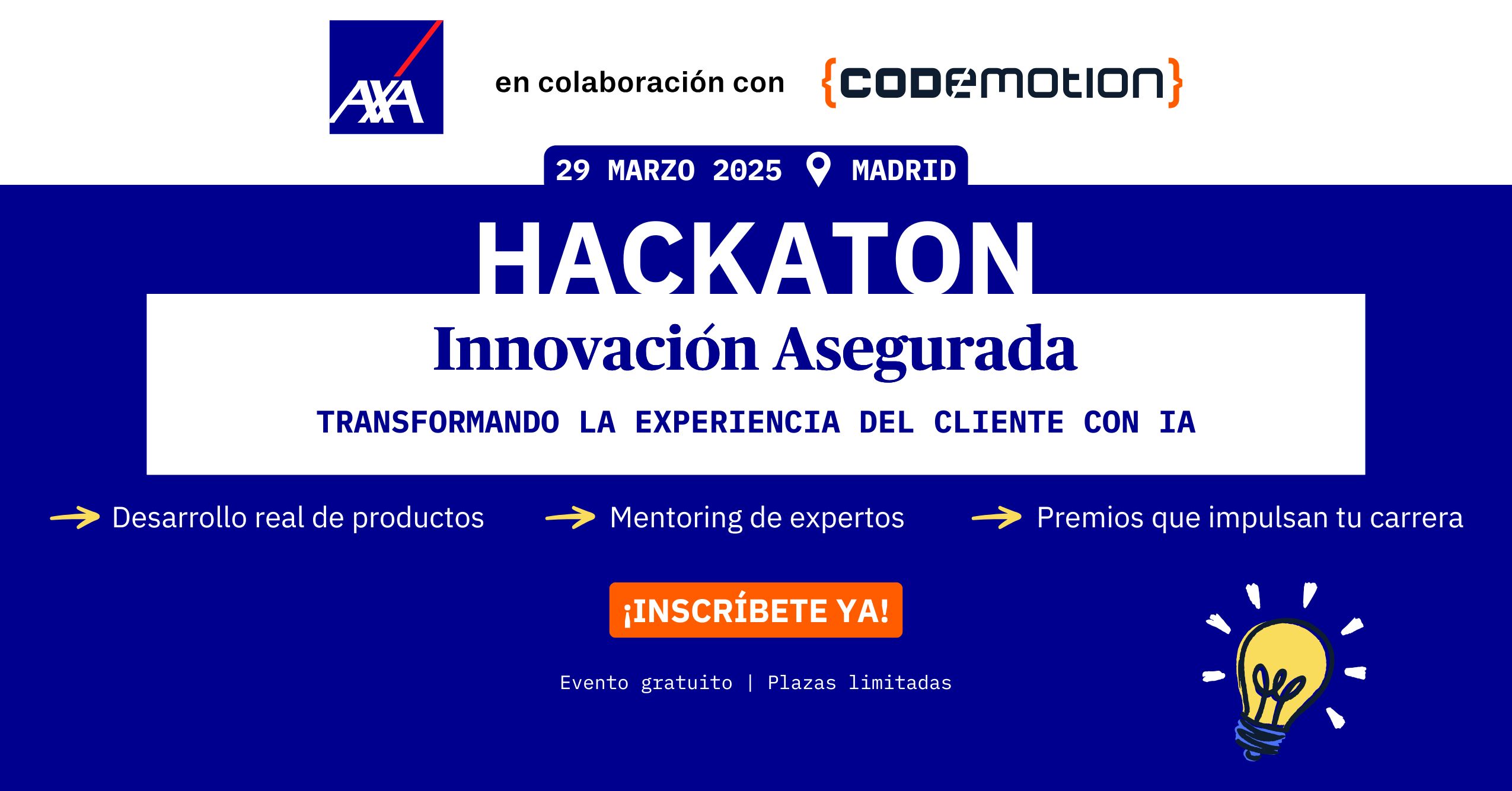 ¡Innova con IA en el Hackathon InnovAXA!