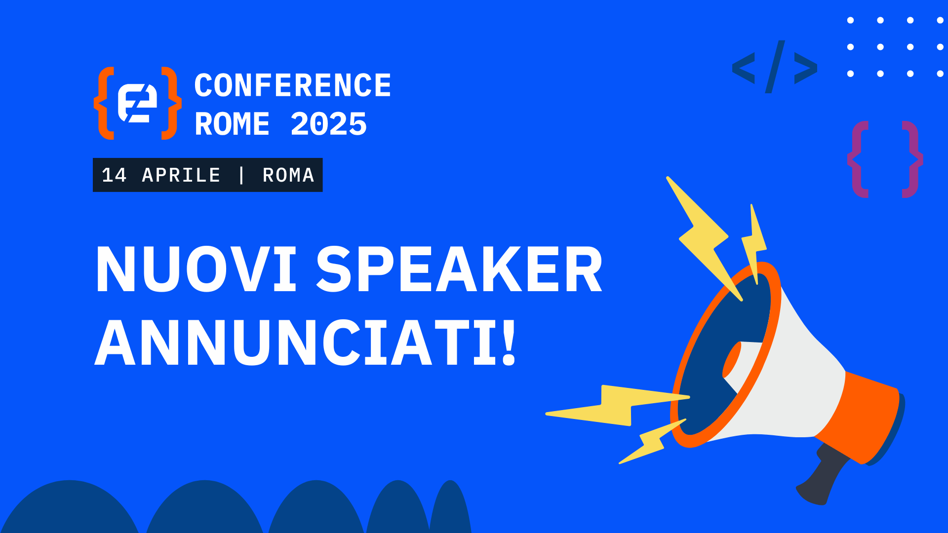 React, IDOR e CustomElements: scopri i nuovi talk e speaker confermati di Codemotion Roma 2025!